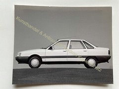 orig. Large press photo sales photo car Renault 21 GTS 21×16.5 cm