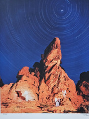 Robert Sheer Four Angels 26/250 Single Exposure Photo Hand signed Desert art