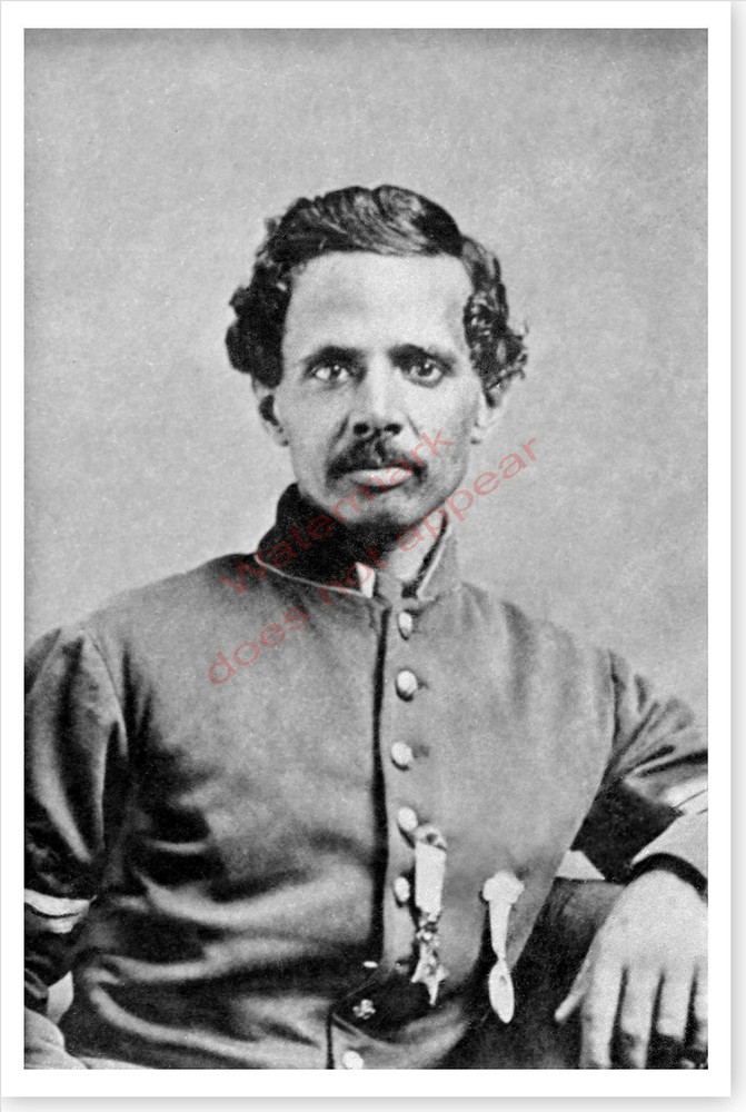 Civil War African American Congressional Medal of Honor Powhatan Beaty Photo
