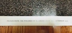 Francis Frith Poster The Pyramids of El-Geezeh from the Southwest