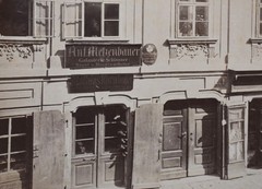 2 Vintage Photographs of Vienna, Austria, Incl. One Focused on Wien Burgtheater