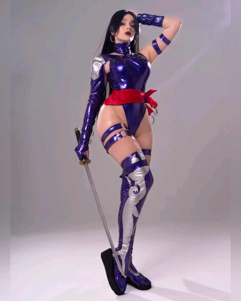 Psylocke 8×10 Photo Print Sexy Model Picture Cosplay X-Men Marvel Onlyfans