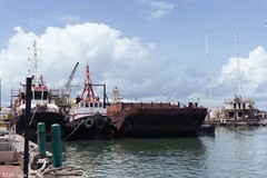 Trinidad, Trinidad and Tobago, Photography, Shipyard, Docks, Waterfront, Seaside