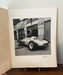 JESSE ALEXANDER Vintage Signed Portfolio of Car Racing Photographs, 186/250
