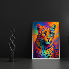 Digital Image Picture Photo Wallpaper Printable Poster Leopard Wall Art Decor