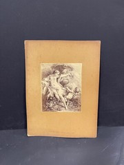 Curiosa Albumen Photograph Engraving François Boucher A. Calavas Paris 1875
