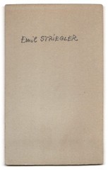 Photography studio Otto John, Dresden, Holbeinstraße 95, confessed gentleman with g