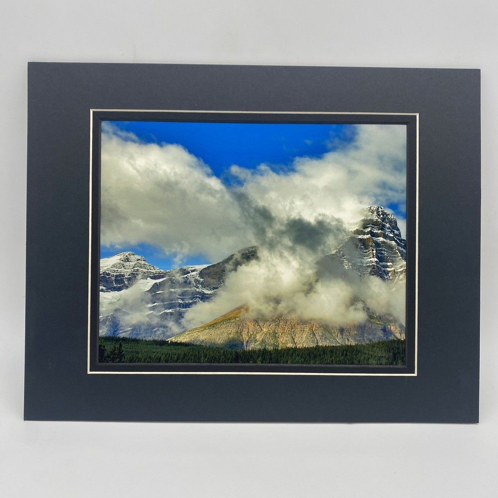 Matted Mountains Landscape Photo Print 11 X 14 Wall Art Gallery Decor