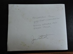 Signed 1948 Wallace Campaign African-American Philadelphia PA PHOTO Joe Schwartz