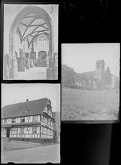 Vosges, Rottweil Germany, Photo Glass Plaque, Lot Of 11 Negatives 9X12 Cm