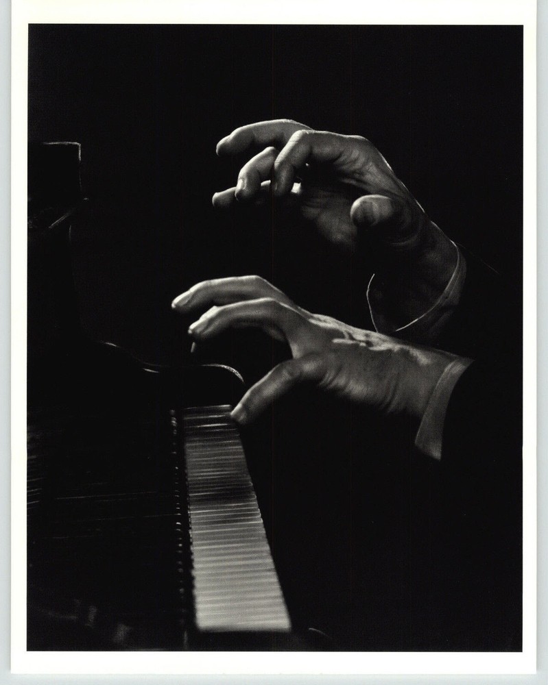 1983 Yousuf Karsh ORIGINAL Artur Rubinstein Hands Piano Portrait Art Photo 16 20