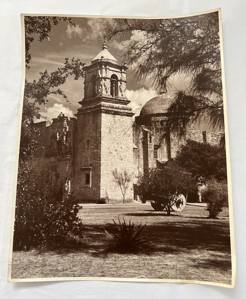 Vintage Landscape Photograph “Southwest Church Mission 1987” by Bill Rakocy