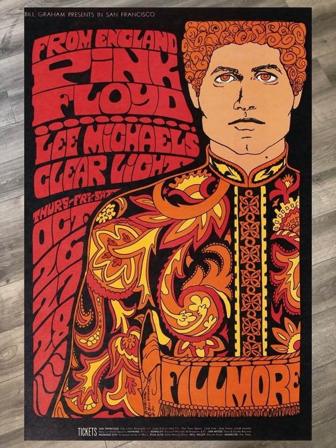 Pink Floyd Mini Posters Lot of 2 Different 4×6 Re-Print #0000