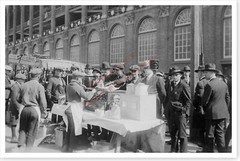 Baseball 1920 World Series Hotdog Vendor At Ebbets Field Silver Halide Photo