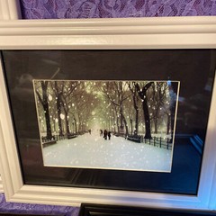 New York Artwork Bought On NYC Streets And Then Framed! Brand new never used!