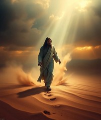 jesus christ wall art 8*10 religious christian faith god home decor print jesus