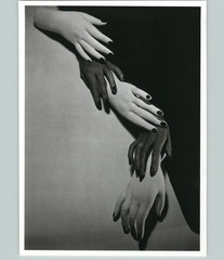 1941 1992 Female Mannikin Hands Black & White Large Art Photo By Horst 16X20