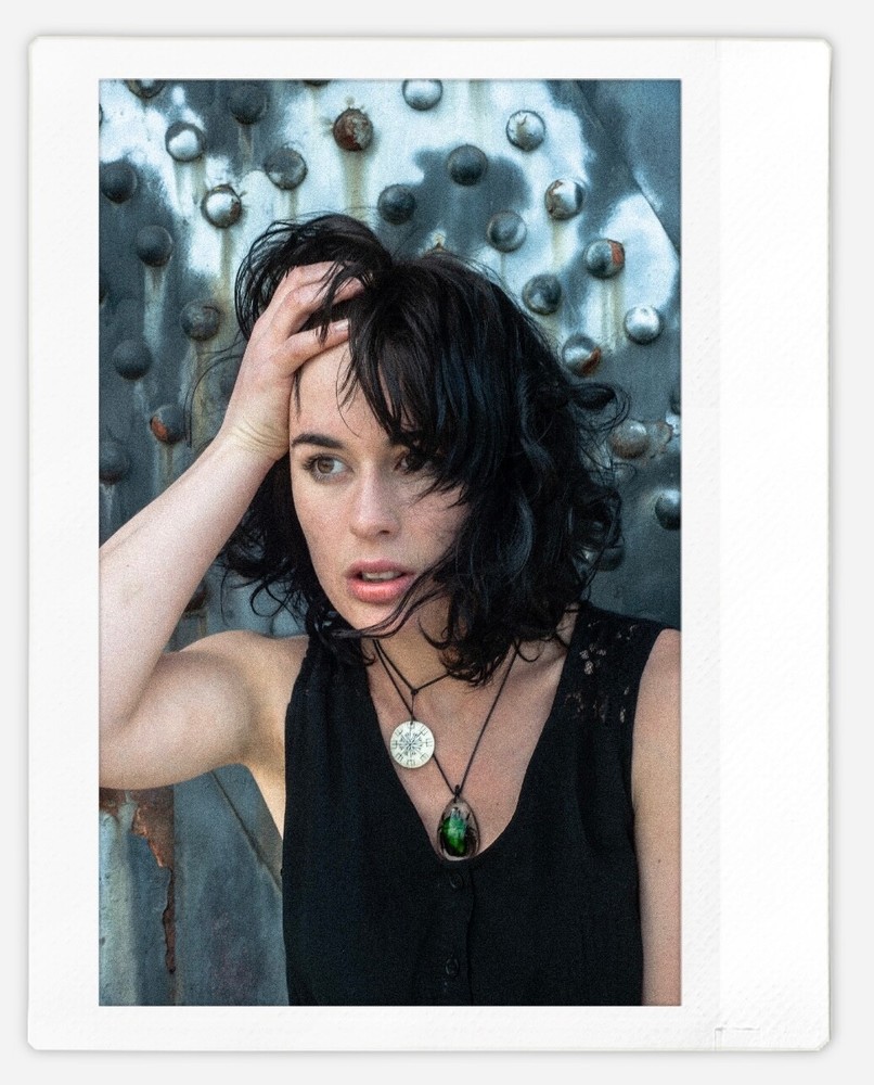 Art model Olive Glass Instax Wide Instant Film Print