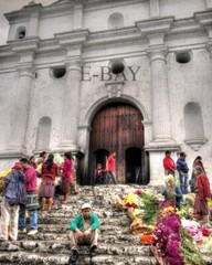 16X20 CURCH OF «SANTO TOMAS» GUATEMALA, Guatemalan