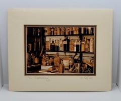 Vintage CYNTHIA DAVIS Photograph THE APOTHECARY Pharmacy Druggist Bottles Denver