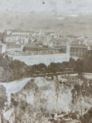 Jean GILETTA (1856-1933) Photograph Panorama Of Monaco General View 23 X 58 Cm