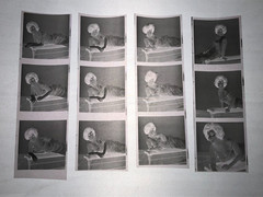 NEWLY FOUND! Hendrickson PHOTO Contact Sheet Proof & Negatives SEXY VOLUPTUOUS