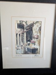 Martin Roberts Framed Signed Photo «The Bread Store»