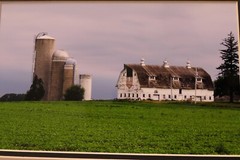 ART SIGNED PHOTOGRAPH COLOR FARM FARMHOUSE BARN