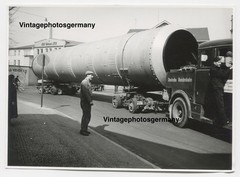 G1909 Photo 1950s Truck Kaelble Heavy Transport Heavy Duty Federal Railroad Railway