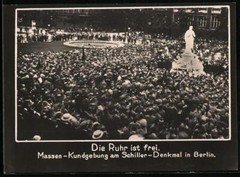 Photography Unknown Photographer, View Berlin, The Ruhr Is Free – Mass Art