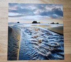 ​Professional Coastal Photography Prints (2) Seascape 12 X 12 Beach Life
