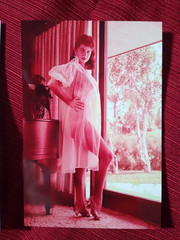 Two (2) Jackie Miller photos: one 6×6″ – one 4×6″ Restrikes —