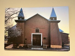Old Church in Corrales NM-20×30 Fine Art Canvas Print