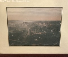 Cityscape Highway Heliphoto Framed Photograph Signed By Dale Fisher