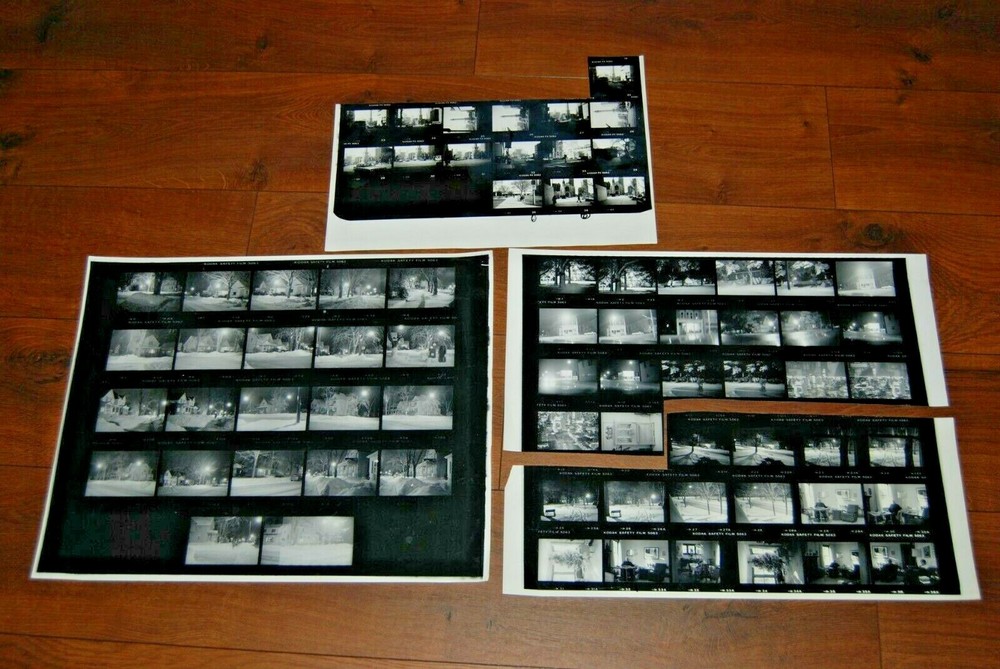 Original Photograph Photos ROBERT W. ADDISON (1924-1988) Chicago Contact Sheets