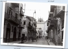 Street Scene 1937 Mediterranean – Yugoslavia 1930s – Photo 9x6cm
