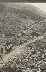 Photo View England Keswick Cumbria Carriage Bicycle Path Abraham Picture People