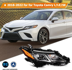Headlight Assembly Fit for Toyota Camry 2018-2022 | Fit 2018-2022 for Toyota Cam