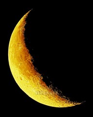 Wall Decor, 8×10 inch 24 Percent Full Moon (Waning Crescent Phase) Print M8890