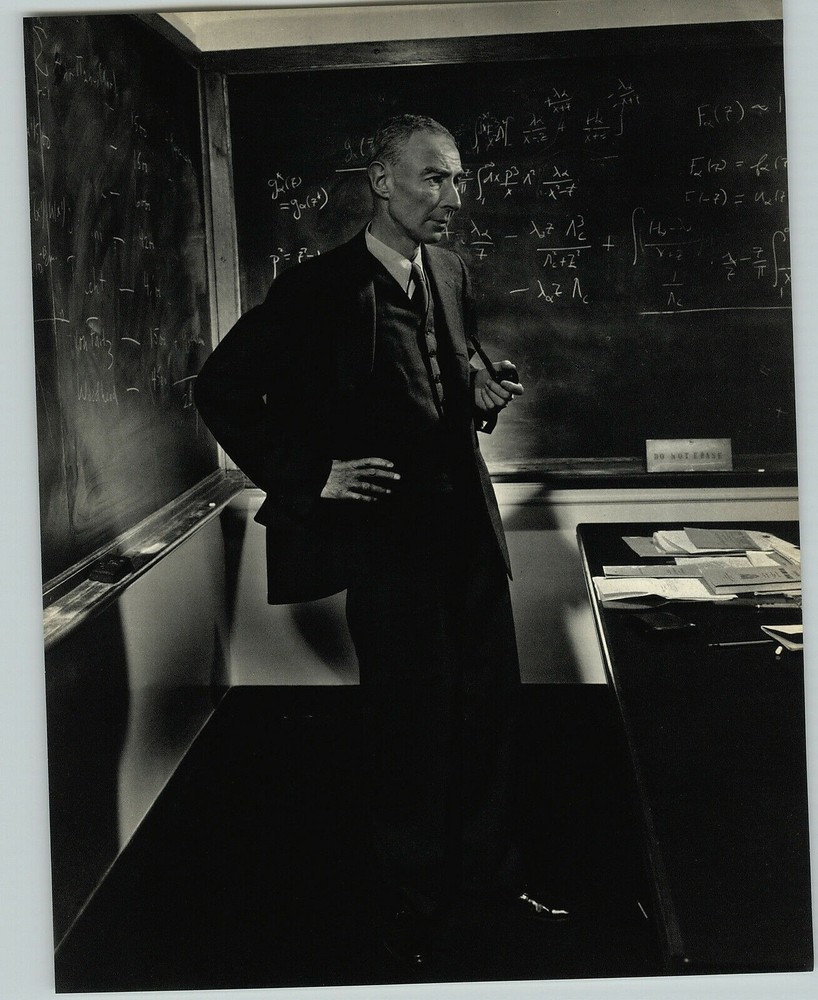 1956 1959 Yousuf Karsh Robert Oppenheimer ORIGINAL Portrait Art Photo 16X20