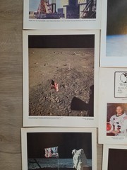 Collectible NASA 2 Prints Of Apollo8, 9, 10, 11 Moon 11” X 14”, 19 Total Prints