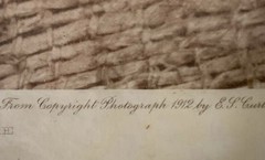Edward S Curtis 1912 Copyright Lotsubelo – Quilcene Photograph Photogravure