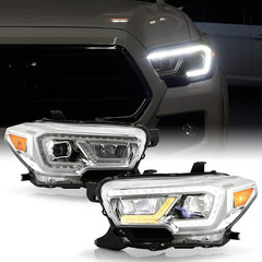– for 2016-2022 Toyota Tacoma Trd|Limited Full LED Function Chrome LED DRL W/Bui