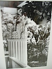 MATTED PHOTOGRAPHY Corinthian Column A/P 2006 By Larry Santucci 16×20 B&W