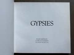 🎈SALE! Josef Koudelka – Gypsies 1975, Photography 1st Edition, HC, Super RARE!
