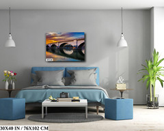 Lakefront Legacy: London Bridge Lake Havasu City Arizona Print