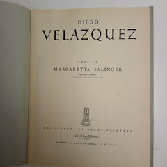Diego Velazquez Library of Great Painters Portfoloio Edition 1954 Harry Abrams