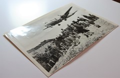 Henry Ries – Berlin Airlift, Tempelhof, 1948 – Vintage Silver Gelantine Photo