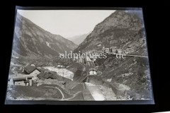 Great old negative entrance to the Gotthard railway tunnel in Göschen? 1900-1920