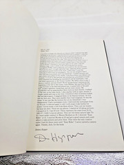 Dennis Hopper – Signed & Numbered OUT OF THE SIXTIES Collectors 1st Edition 1986